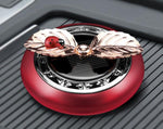 Car Ornaments Creative Metal Space Solar Rotation Car Perfume Decoration High-grade Alloy Aromatherapy Car Interior Produc