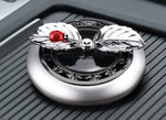 Car Ornaments Creative Metal Space Solar Rotation Car Perfume Decoration High-grade Alloy Aromatherapy Car Interior Produc