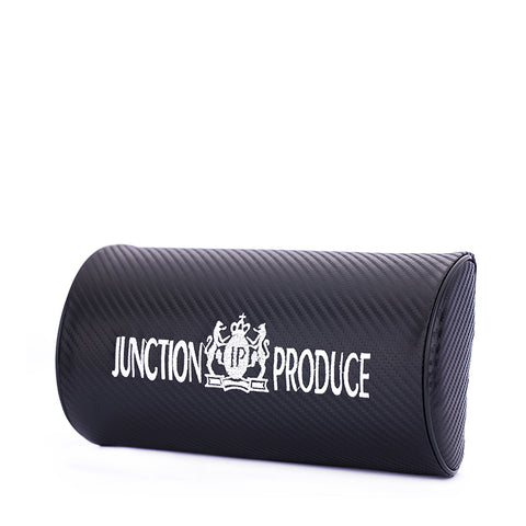 Embroidery for JP Junction Produce VIP Car carbon fiber style headrest soft Neck Pillow for mercedes benz toyota bmw accessories