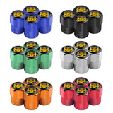 4Pcs Junction Produce Car Wheel Tires Valves Tyre Stem Air valve Caps For JP Toyota Honda BMW Audi Ford Focus Volkswagen Nissan