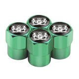 4Pcs Junction Produce Car Wheel Tires Valves Tyre Stem Air valve Caps For JP Toyota Honda BMW Audi Ford Focus Volkswagen Nissan