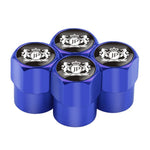 4Pcs Junction Produce Car Wheel Tires Valves Tyre Stem Air valve Caps For JP Toyota Honda BMW Audi Ford Focus Volkswagen Nissan