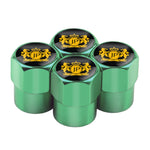 4Pcs Junction Produce Car Wheel Tires Valves Tyre Stem Air valve Caps For JP Toyota Honda BMW Audi Ford Focus Volkswagen Nissan