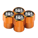 4Pcs Junction Produce Car Wheel Tires Valves Tyre Stem Air valve Caps For JP Toyota Honda BMW Audi Ford Focus Volkswagen Nissan