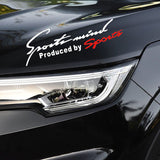 Car Styling Car Stickers Sports Mind Produced by Sport Reflective Decoration Car Lamp Eyebrow Vinyl Decal light Accessories