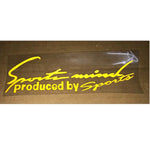 Car Styling Car Stickers Sports Mind Produced by Sport Reflective Decoration Car Lamp Eyebrow Vinyl Decal light Accessories
