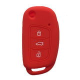 Silica Gel Key Case For Car For Hyundai I20 For KIA Remote Key Cover 3 Button Produce Any Model Remote Key Cover Accessories Fob