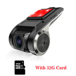 USB ADAS Car DVR Dash Cam Full HD 1080P for Car DVD Android Player Navigation Voice Alarm Warning System FCWS G-Sensor