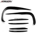 For Mercedes BENZ E Class W213 E63 Coupe Sport 2017 2018 2019 Car Styling Front Side Bumper Fog Light Airvent Splitter Trim