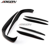 For Mercedes BENZ E Class W213 E63 Coupe Sport 2017 2018 2019 Car Styling Front Side Bumper Fog Light Airvent Splitter Trim