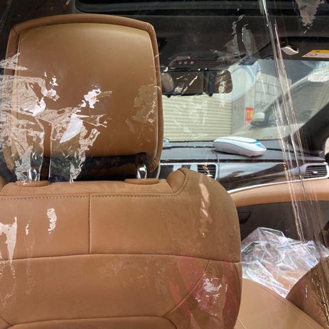 Car Taxi Protection Screen Isolation Film Full Surround Protective Cover,isolate Bacteria Protect Driver And Guest Mampara Taxi