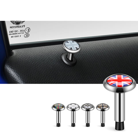 2Pcs Car styling door pin decoration cover Bolt circle trim For BMW MINI COOPERS ONE F54 F55 F56 F60 R55 R56 R60 R61 Accessories