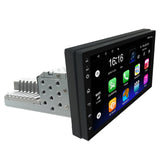 JMANCE Adjustable 1DIN FM 7 Inch Car Stereo Radio Android 9.1 Contact Screen 1080P Car Radio Player Quad-Core GPS Navigation