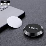 TOPK Magnetic Car Phone Holder Dashboard Cell Phone Stand Steering Wheel Holder Magnetic Wall Holder for iPhone Samsung Xiaomi
