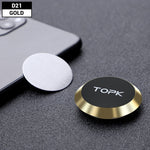 TOPK Magnetic Car Phone Holder Dashboard Cell Phone Stand Steering Wheel Holder Magnetic Wall Holder for iPhone Samsung Xiaomi