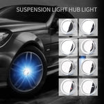 Hub Light Car Wheel Caps Light Center Cover Lighting Cap Floating Illumination LED auto For bmw for benz for LEXUS for AUDI