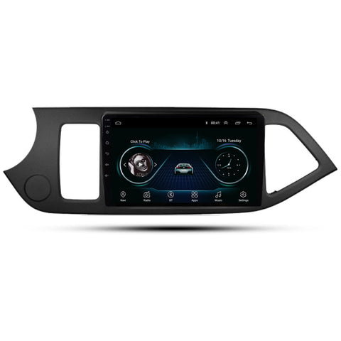 4G LTE Android 10.1 For KIA PICANTO Morning 2011 2012 2013 2014  Multimedia Stereo Car DVD Player Navigation GPS Radio