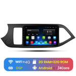 4G LTE Android 10.1 For KIA PICANTO Morning 2011 2012 2013 2014  Multimedia Stereo Car DVD Player Navigation GPS Radio