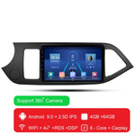 4G LTE Android 10.1 For KIA PICANTO Morning 2011 2012 2013 2014  Multimedia Stereo Car DVD Player Navigation GPS Radio