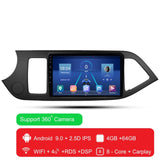 4G LTE Android 10.1 For KIA PICANTO Morning 2011 2012 2013 2014  Multimedia Stereo Car DVD Player Navigation GPS Radio