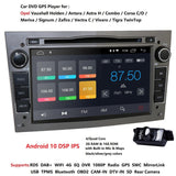7"Android 10 Special Car DVD for Opel Astra H from 2004 & Opel Combo from 2004 & Opel Corsa C 2004-2006 & Opel Corsa D from 2006