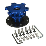 Universal Car Steering Wheel Quick Release HUB Racing Adapter Snap Off Boss Kit 1pcs Steering Quick Release Hub And Fixing bits