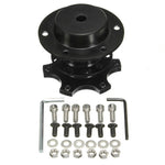 Universal Car Steering Wheel Quick Release HUB Racing Adapter Snap Off Boss Kit 1pcs Steering Quick Release Hub And Fixing bits