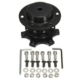 Universal Car Steering Wheel Quick Release HUB Racing Adapter Snap Off Boss Kit 1pcs Steering Quick Release Hub And Fixing bits