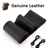 DIY Genuine Leather Suede leather Artificial leather Braid On Steering Wheel Car Steering Wheel Cover With Needles