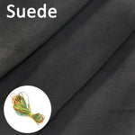 DIY Genuine Leather Suede leather Artificial leather Braid On Steering Wheel Car Steering Wheel Cover With Needles