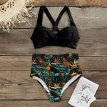 Sexy High Waist Bikini 2020 Halter Plus Size Swimwear Women Swimsuit Female Bikini Set Bodysuit Bathing Suit Summer Biquini XXL