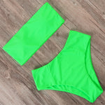 RUUHEE Bandage Bikini Swimwear Women Swimsuit High Waist Bikini Set 2021 Bathing Suit Push Up Maillot De Bain Femme Beachwear