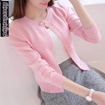 2021 Spring autumn sweater cardigan dress sunscreen shawl thin coat a long sleeved sweater sweater girl summer air conditioning