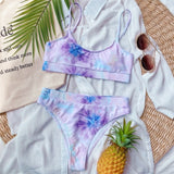 Mossha Bandeau high waist bikini Push up swimwear women 2021 Dragon printed sexy bikini set Retro swimsuit female Bathing suit